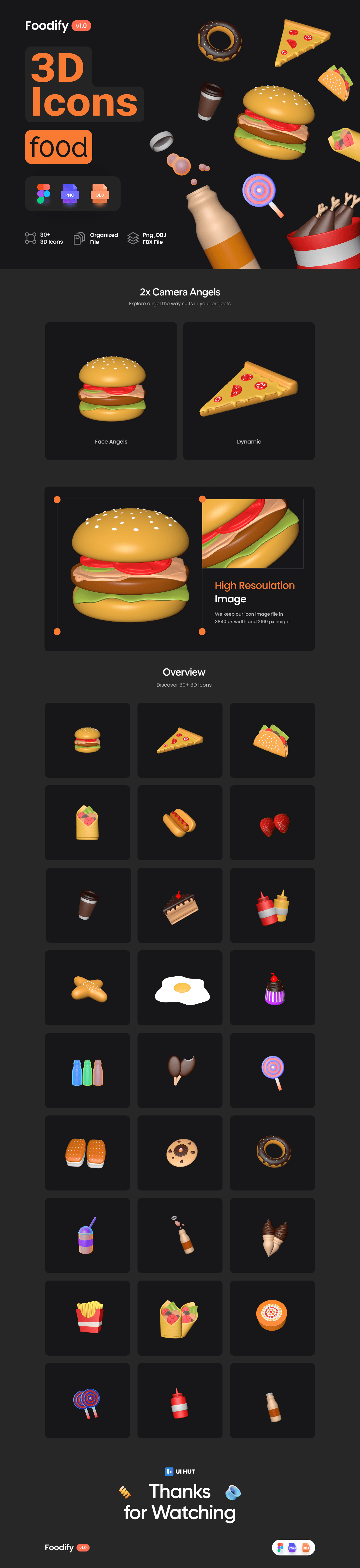 Foodify 3D Food Icons