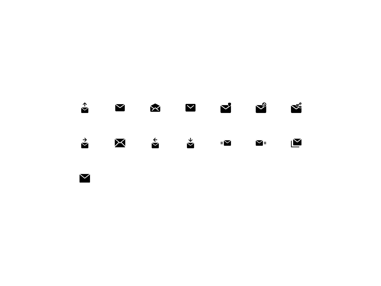 Gmail Icon Pack