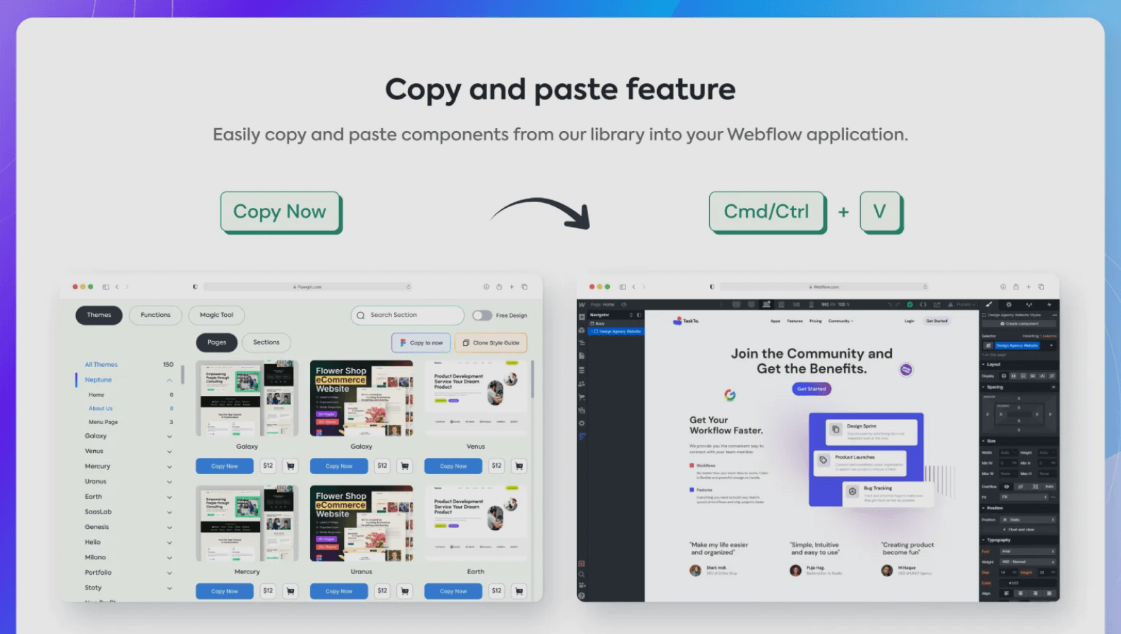 Chrome Extension for Webflow